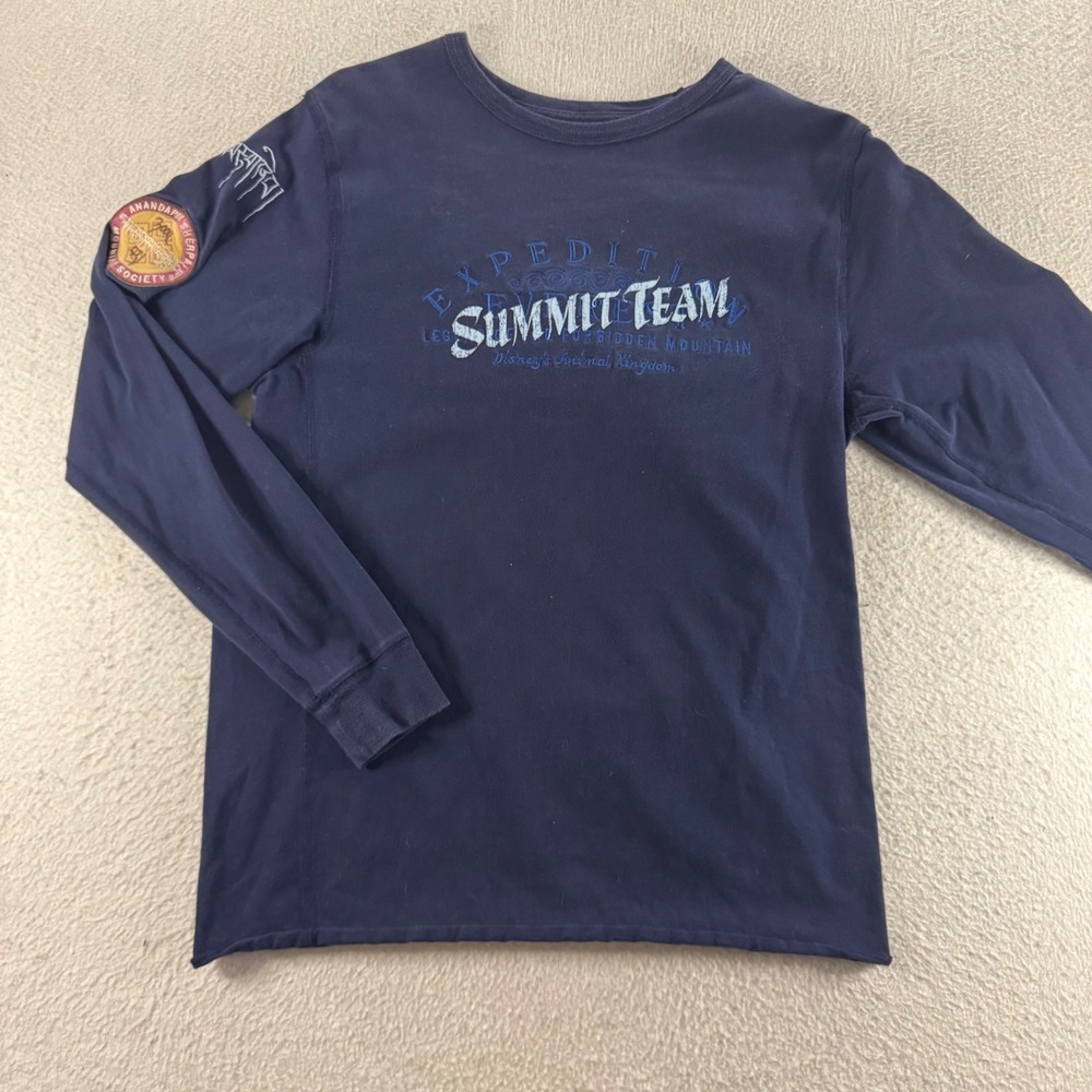 Disney Animal Kingdom Expedition Summit Team Long Sleeve Shirt Adult Small